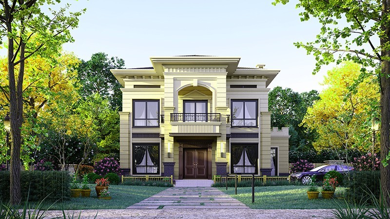 鸡西中式合院住宅，开放庭院与邻里乡亲更亲近